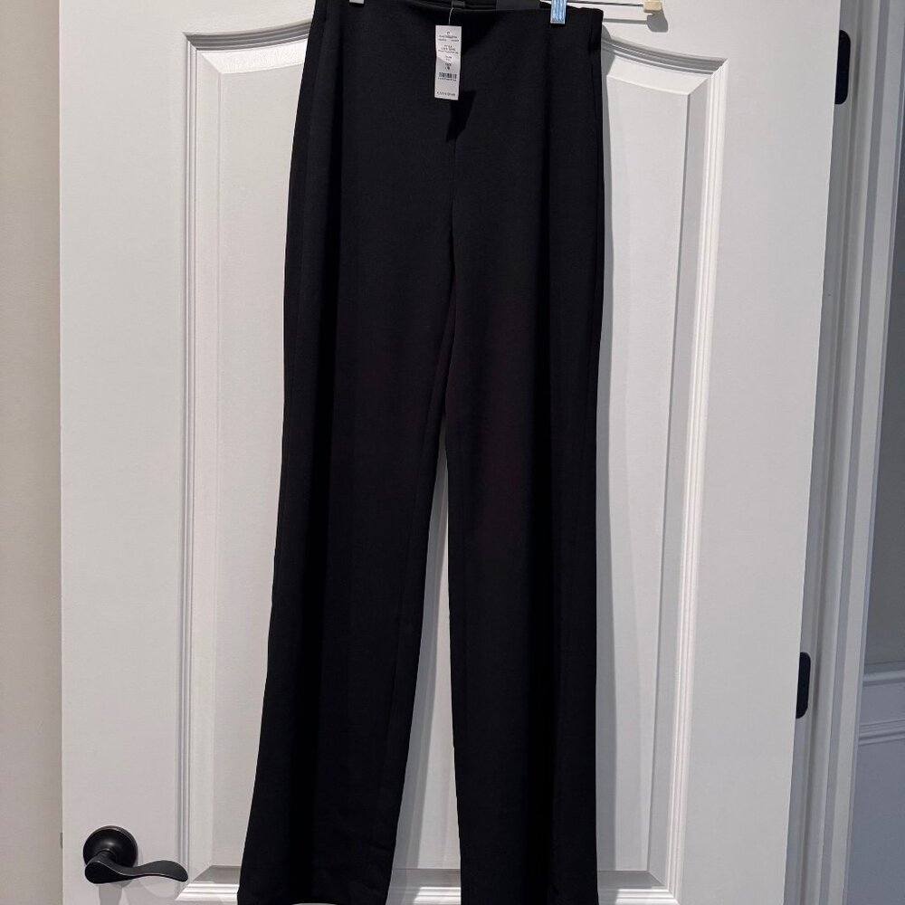 White House Black Market Stretch Crepe Wide Leg Pants